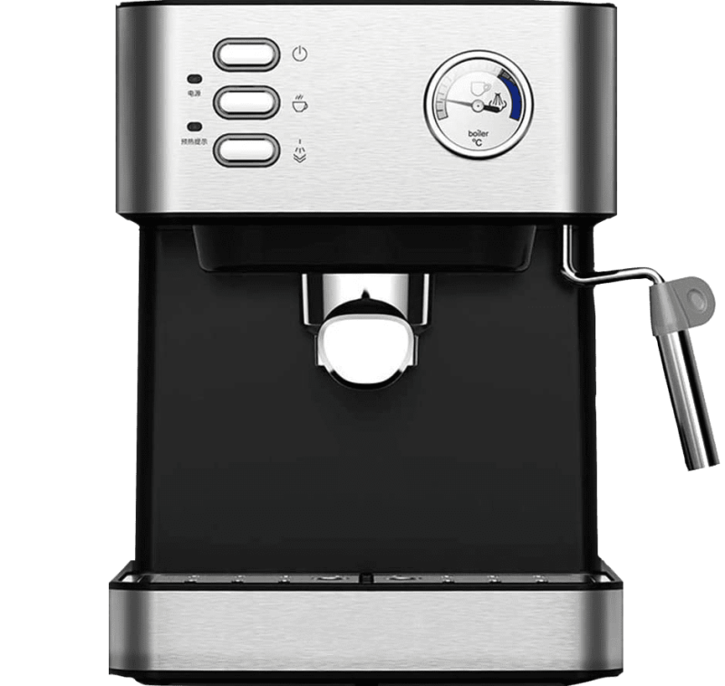 Silver Coffee Machine